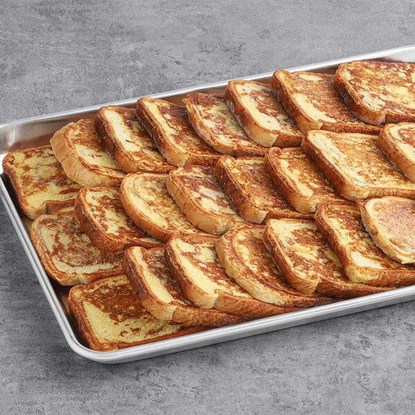 Papetti's Plain French Toast 2.5 oz. - 100/Case
