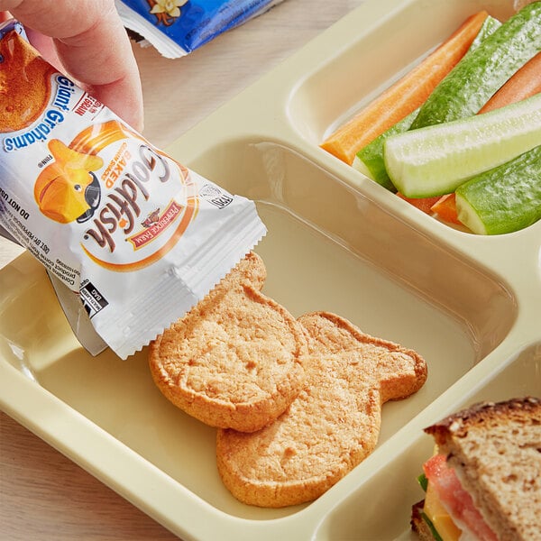Pepperidge Farm Giant Vanilla Goldfish Graham 0.75 oz. - 300/Case