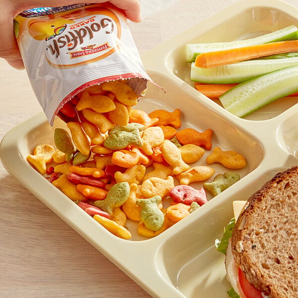 Pepperidge Farm Whole Grain Colors Goldfish 0.75 oz. - 300/Case