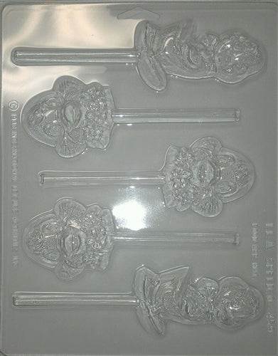 Cute Ducks Sucker Chocolate Mold