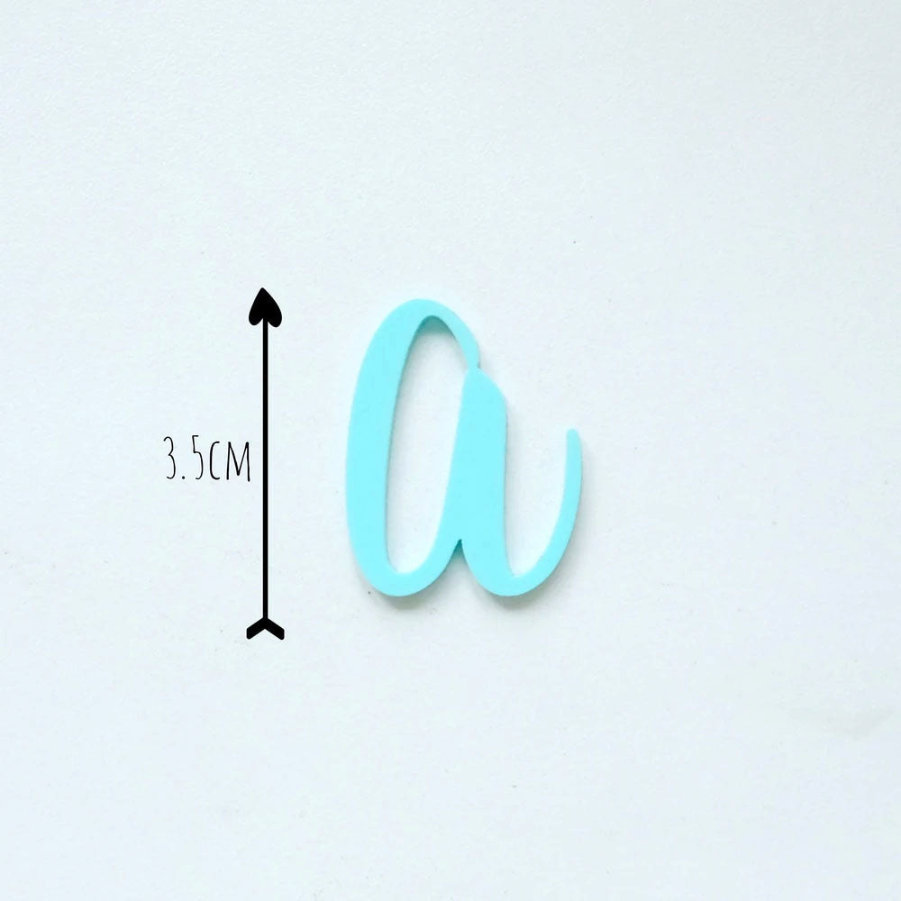 Sweet Stamp Set of Handwritten Upper & Lower Case Letters