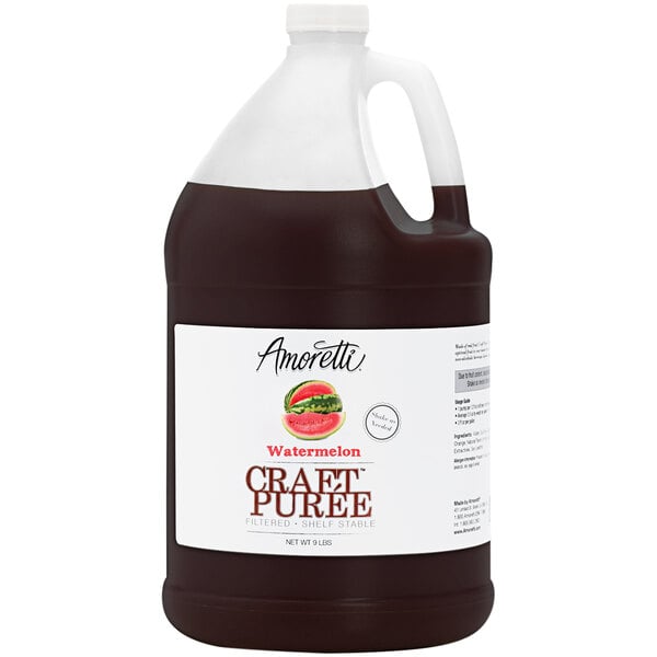 Amoretti Watermelon Craft Puree 1 Gallon