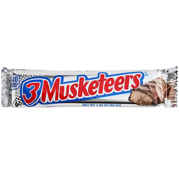 3 MUSKETEERS® Chocolate Candy Bar 1.92 oz. - 36/Box