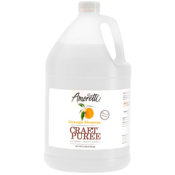 Amoretti Orange Blossom Craft Puree 1 Gallon