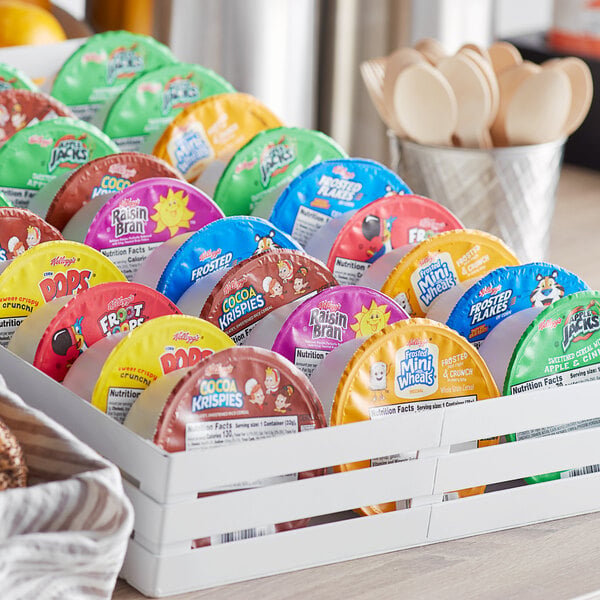 Kellogg's Favorite Cereal Bowl Pack Assortment - 96/Case