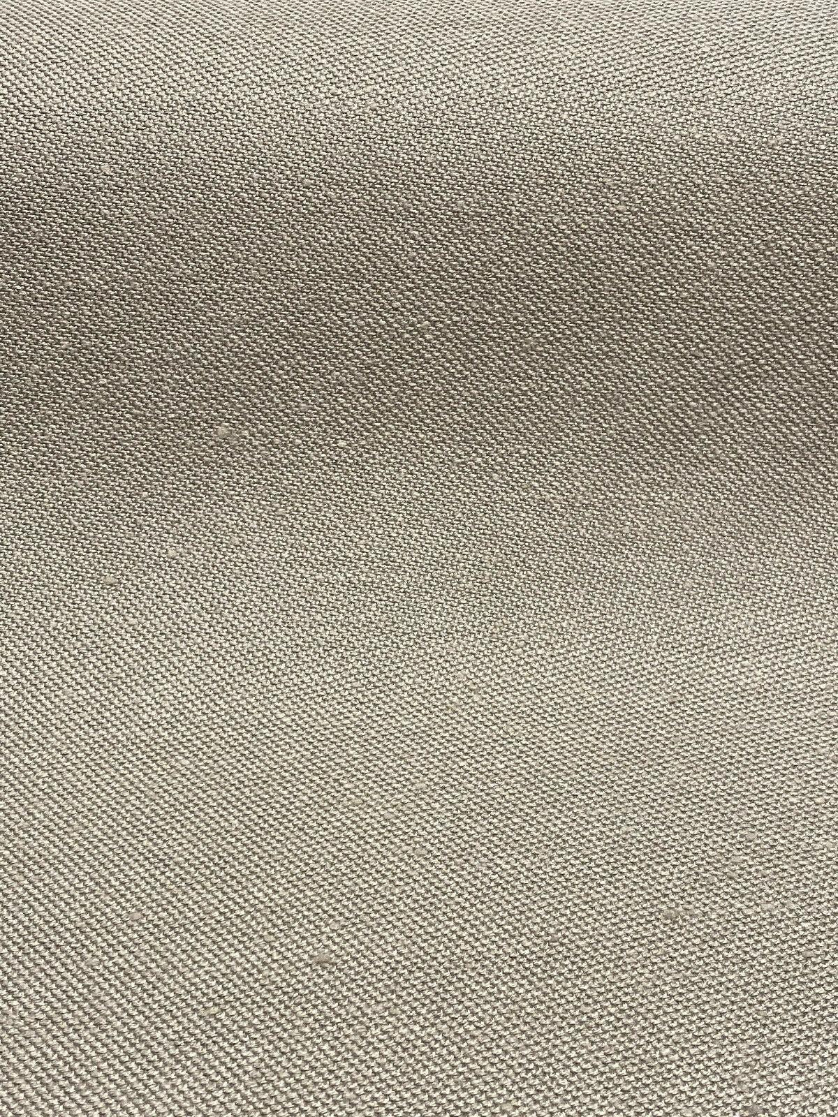 Italian Plain Taupe Linen Fabric - Taupe, Plain, 56" Width (By The Yard)