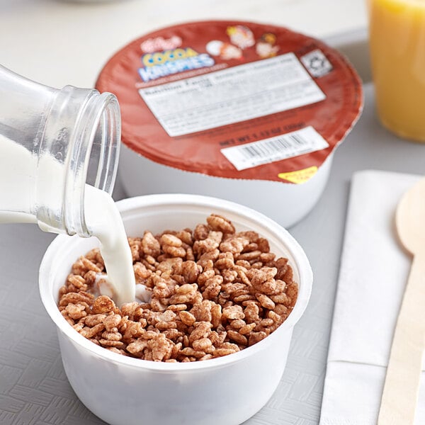 Kellogg's Cocoa Krispies Cereal Single-Serve Bowl Pack 1.12 oz. - 96/Case