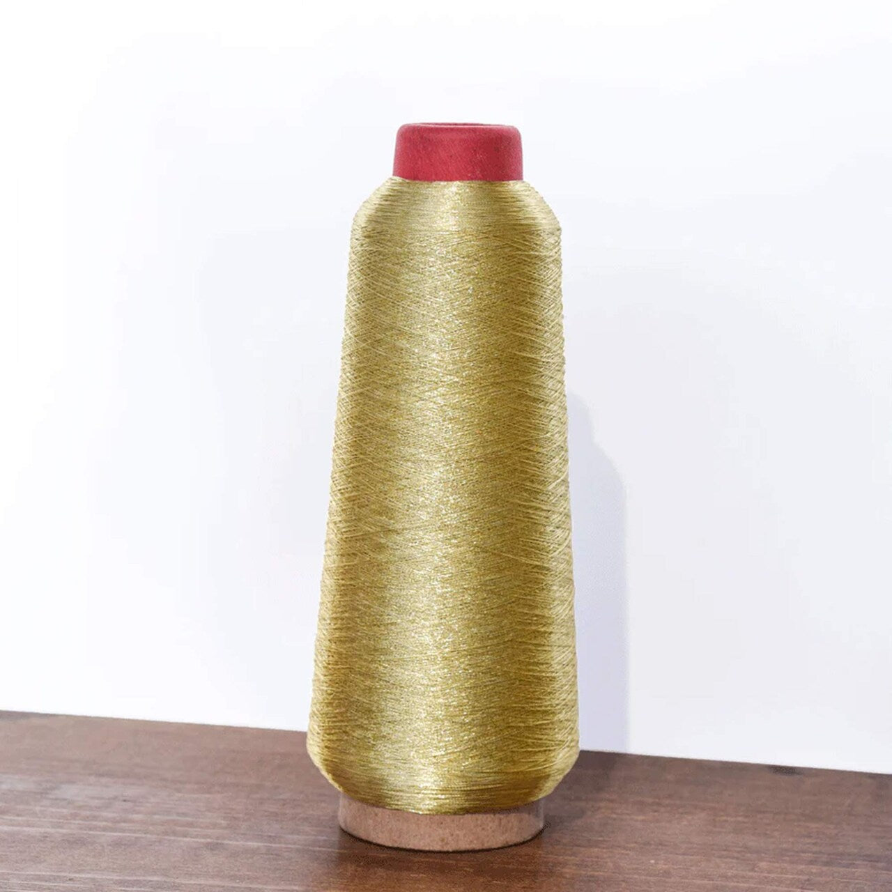 5,000 Yards Gold Sparkly Metallic Machine Embroidery Thread Bright & Durable Shine