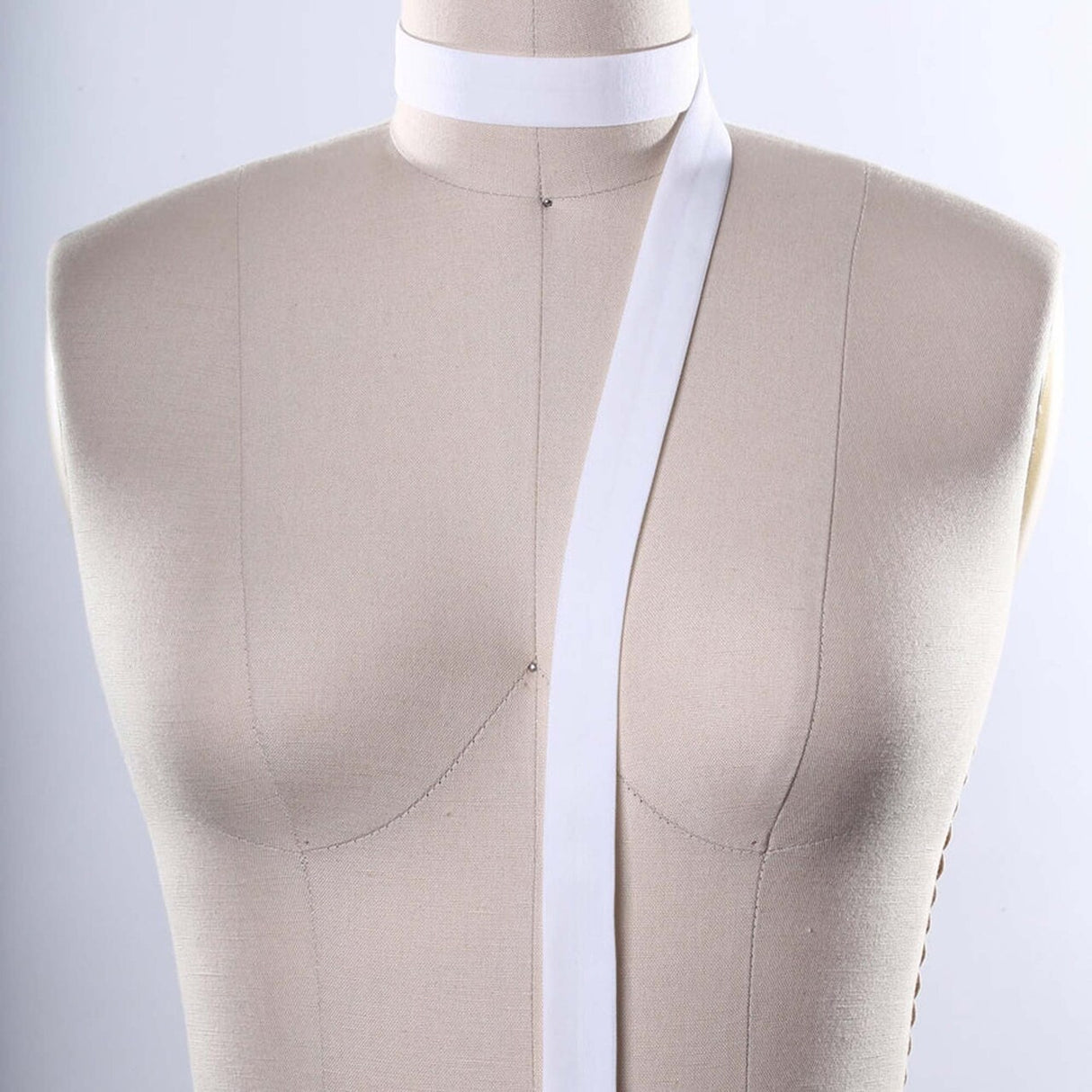 5/8" 3 Yards White Fold Over Elastic Trim Soft Sewing Craft Band