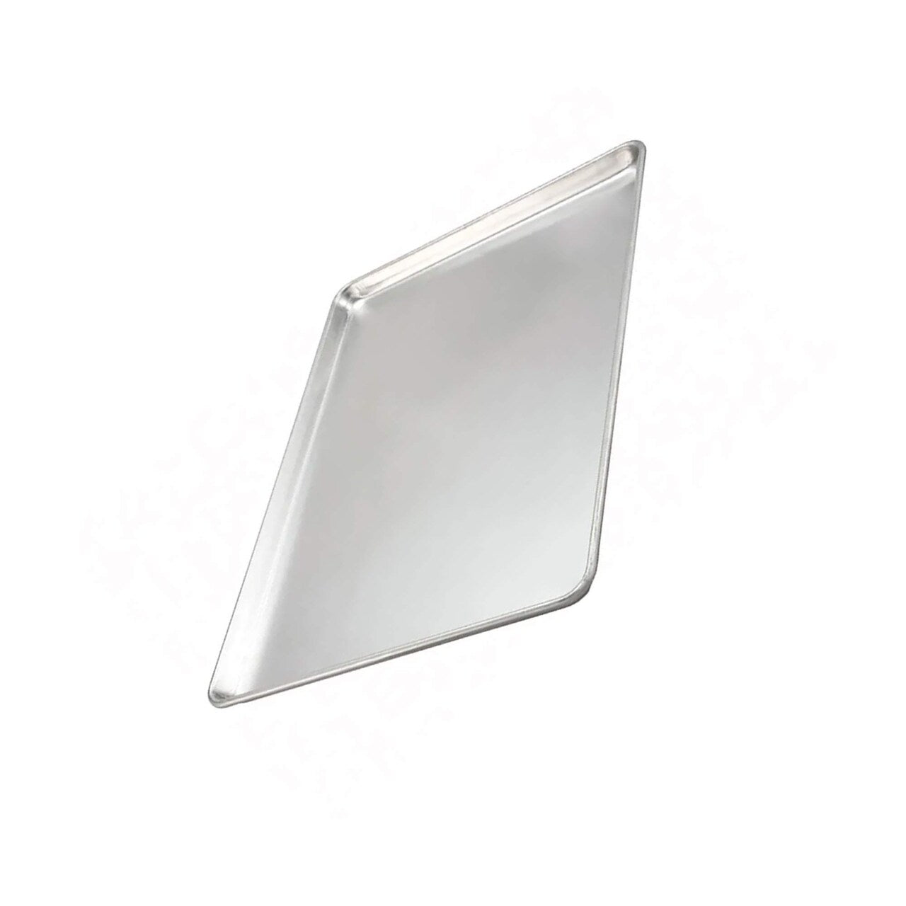 26" x 18" x 1 1/8" Full Size Sheet Pan 18 Gauge Aluminum Open Bead Rim