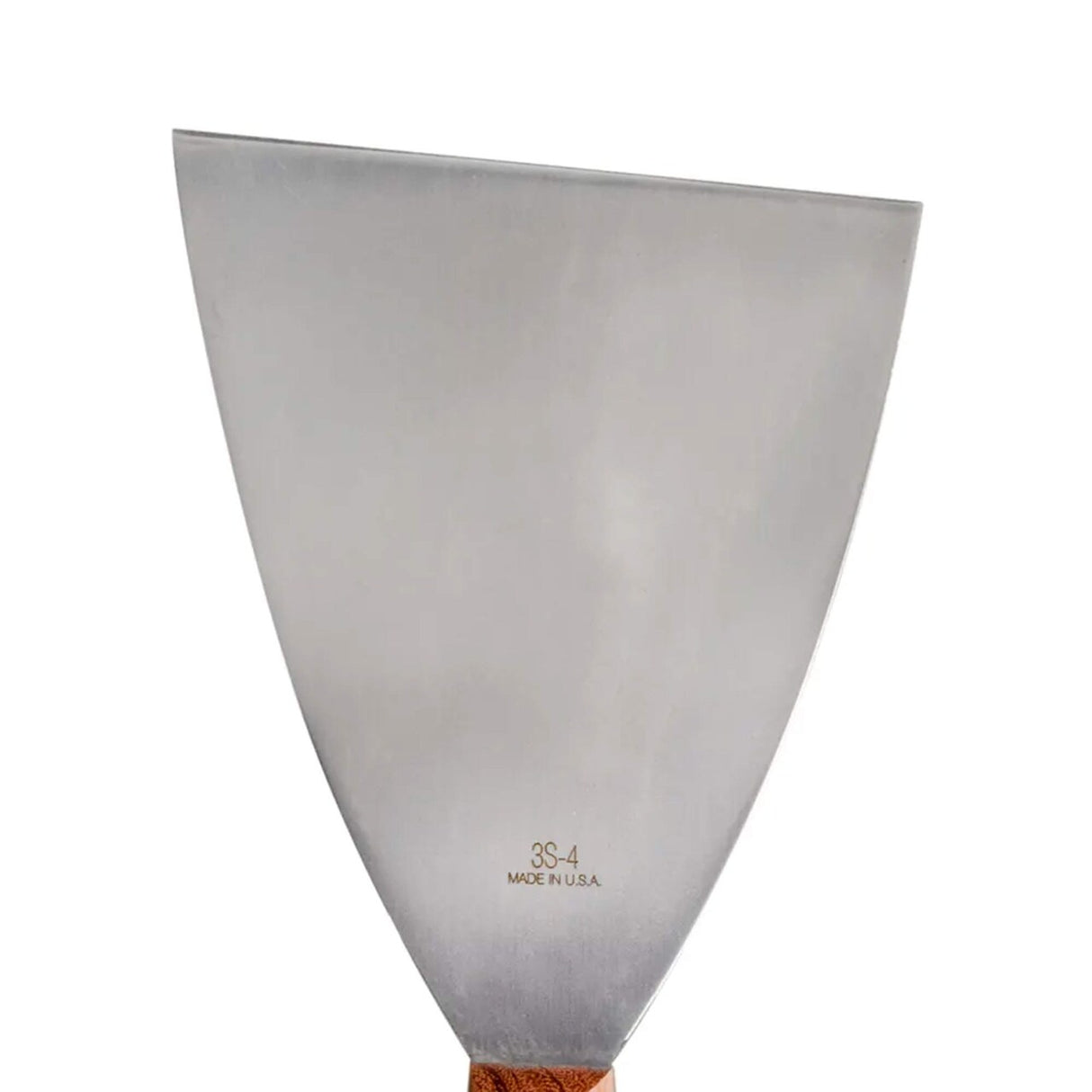 4" Pan Scraper Carbon Steel Rosewood Handle