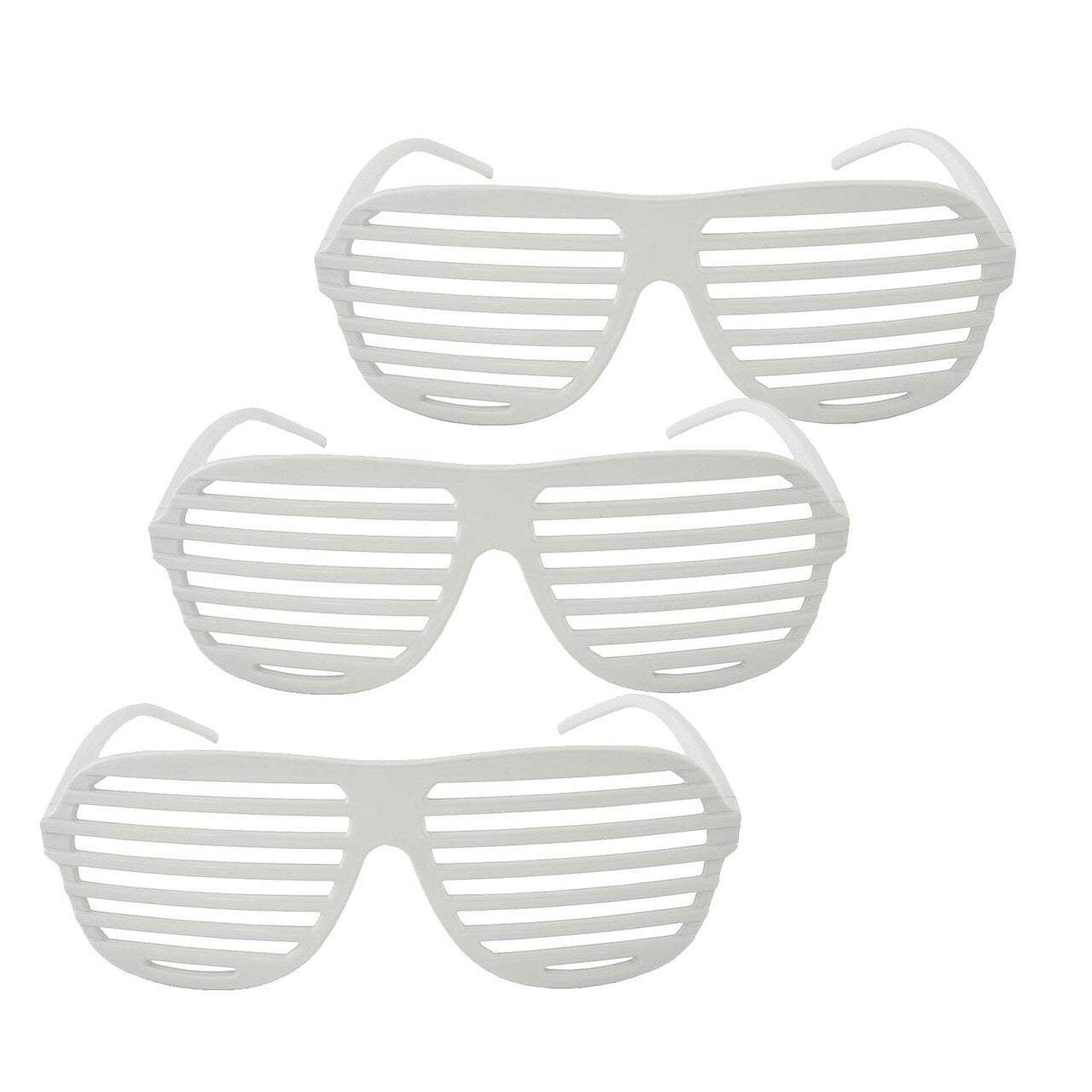 Louvre White Glasses – Single Pair