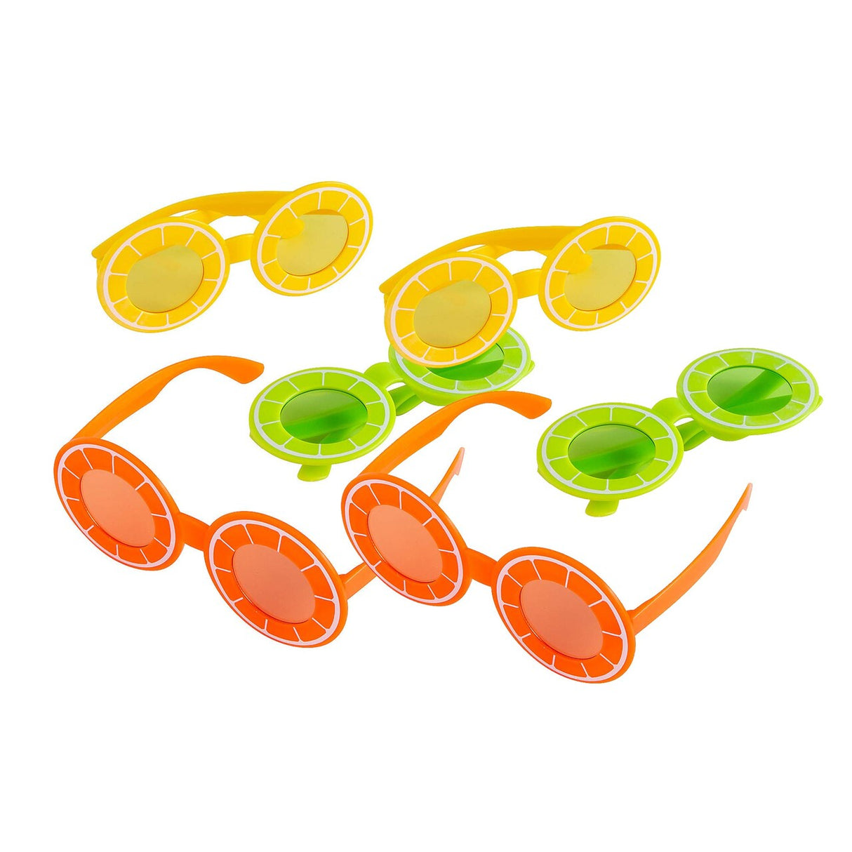 Citrus Fruit Sunglasses - 12 Pc.
