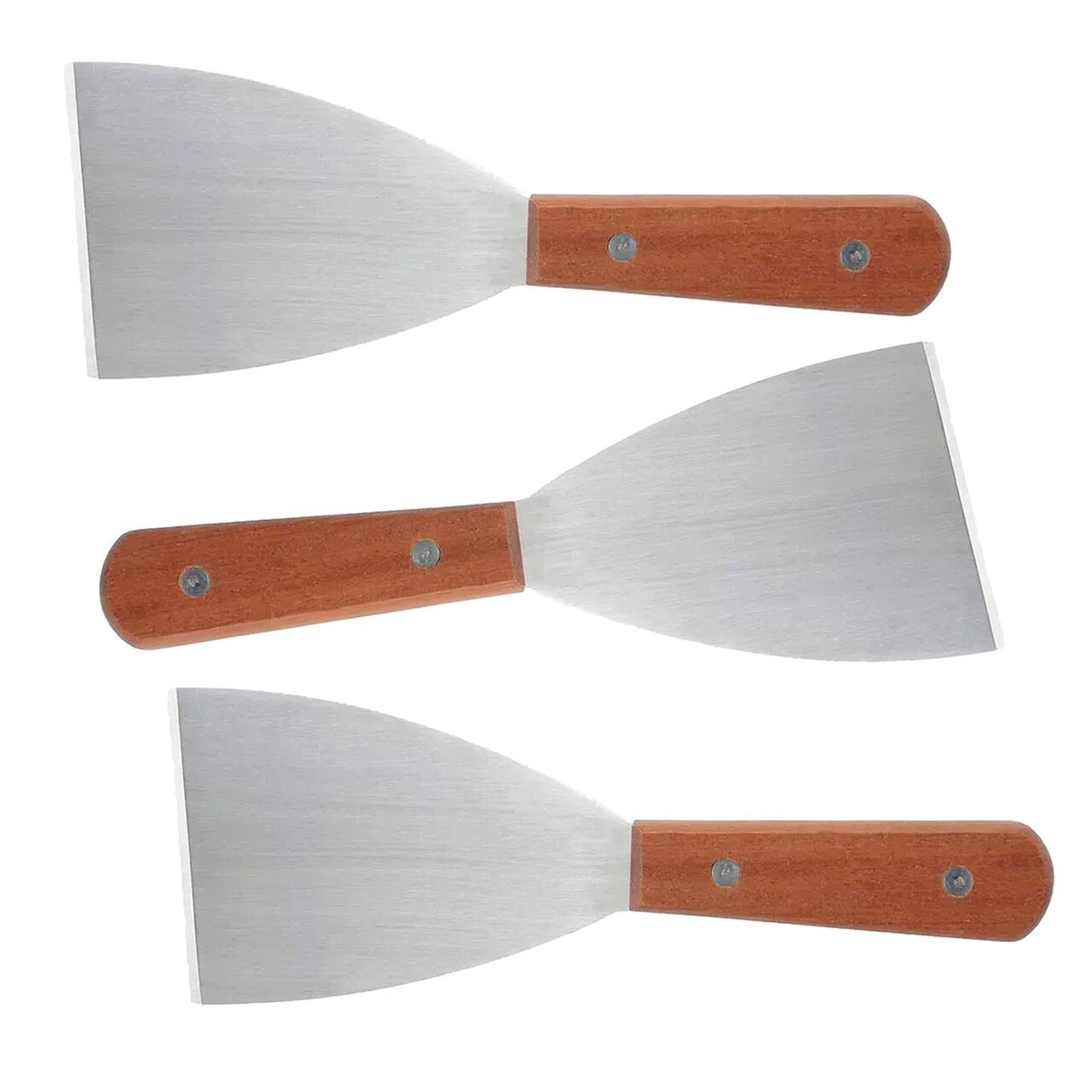 4½" Scraper with 3" x 4" Stainless Steel Blade Wooden Handle
