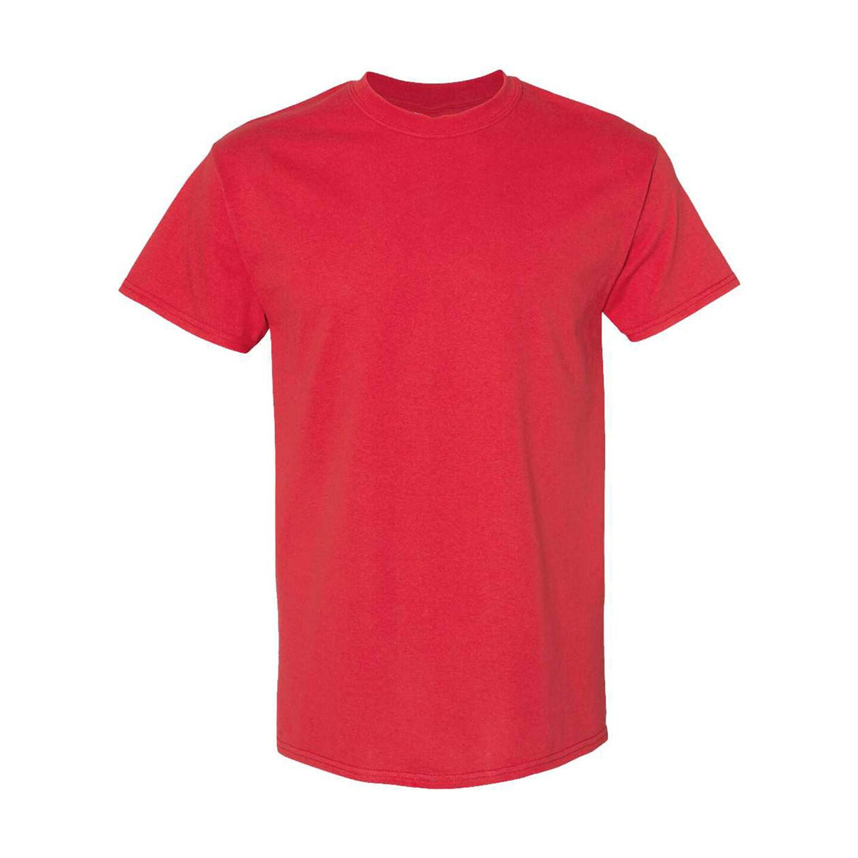 Unisex Adult Heavy Cotton Crewneck Short Sleeve Tee Built for Durability and Style