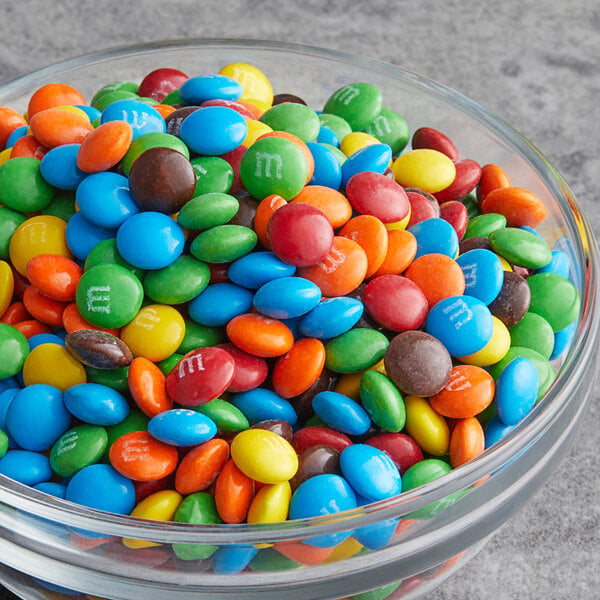 M&M's® Milk Chocolate Mini Bits Topping 25 lb.
