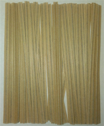 Tan Paper Twist Ties - 100 Pack