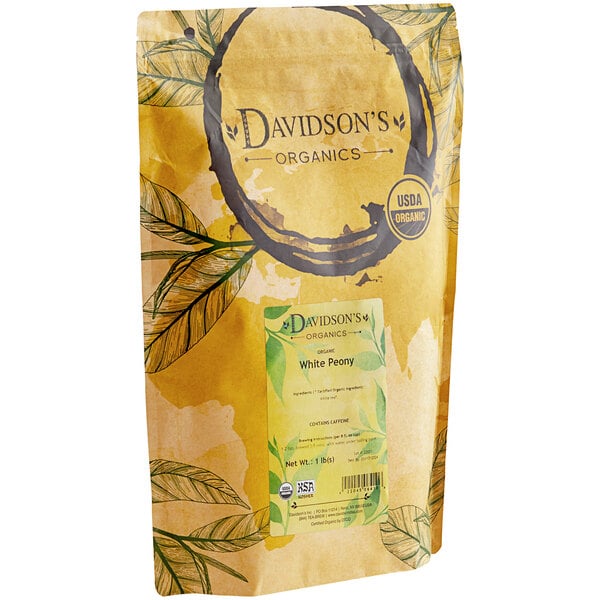 Davidson's Organic White Peony Loose Leaf Tea 1 lb.