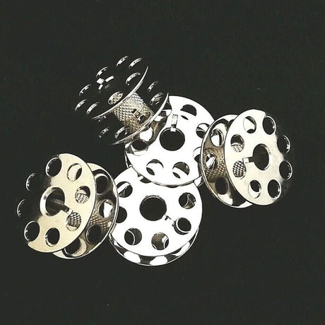 Aluminum Knurled Sewing Machine Bobbin for JUKI Machines #213-34800 Lightweight Precision Design