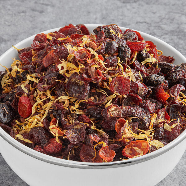 Davidson's Organic Summer Fruit and Flowers Herbal Loose Leaf Tea 1 lb.