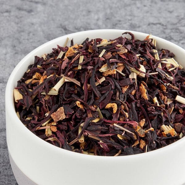 Davidson's Organic Te De Hibiscus Herbal Loose Leaf Tea 1 lb.