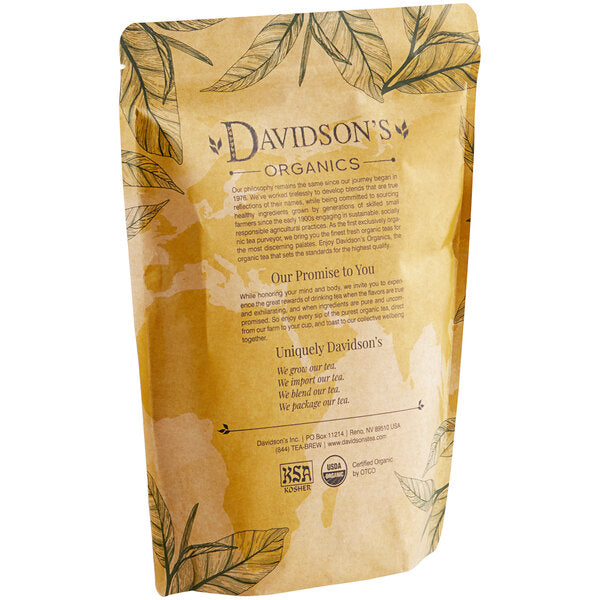 Davidson's Organic Guayusa Herbal Loose Leaf Tea 1 lb.