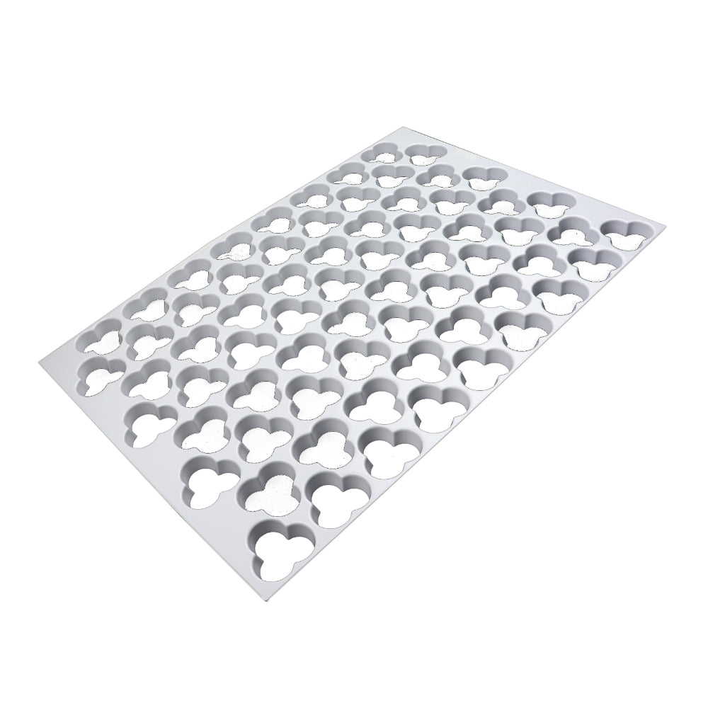 Production Cookie Cutting Sheet, Flower 1-9/16"
