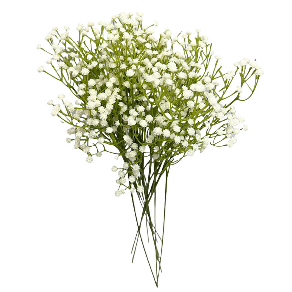 Silk Flowers Baby's Breath Cream