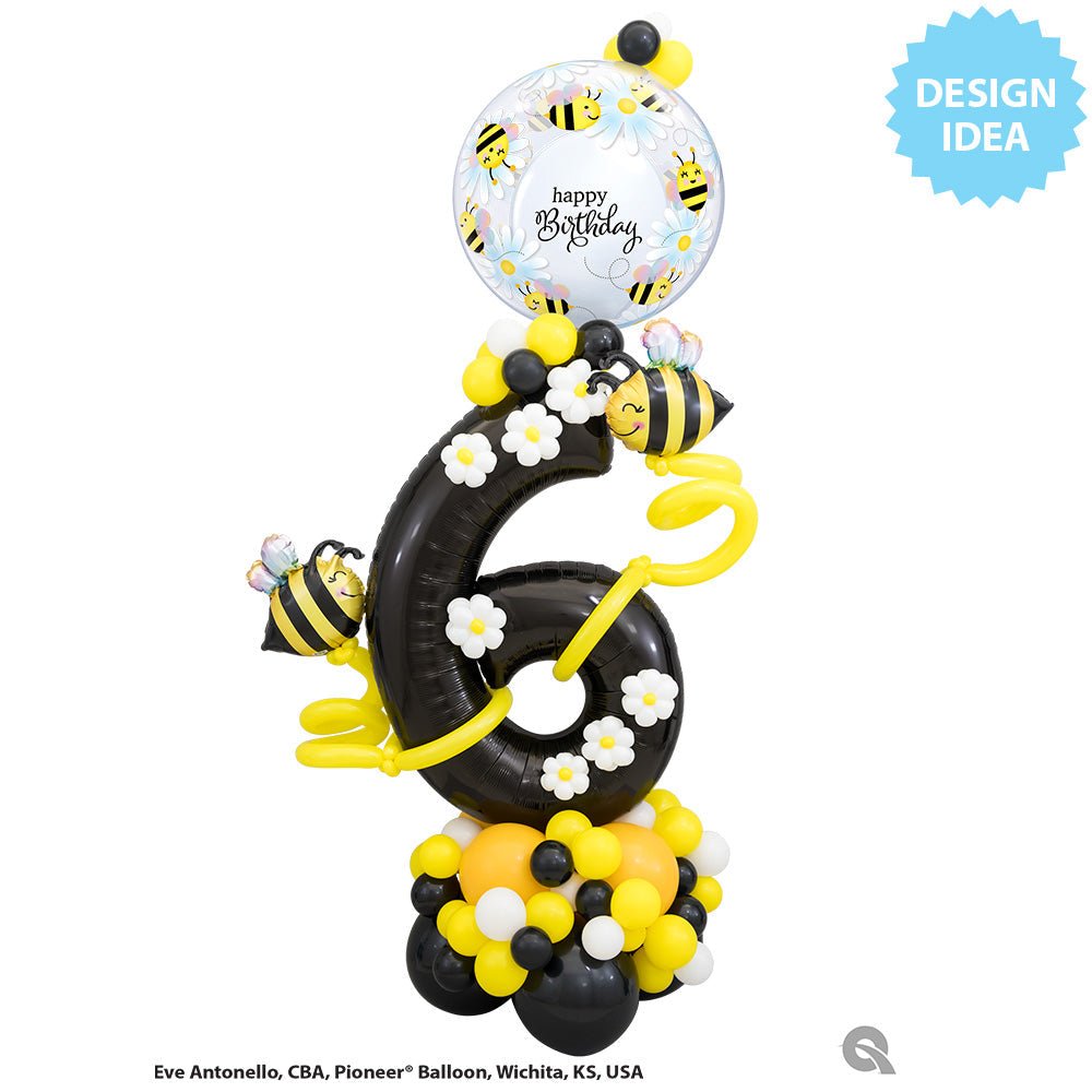 Bubble Balloon Sweet Bees & Daisies