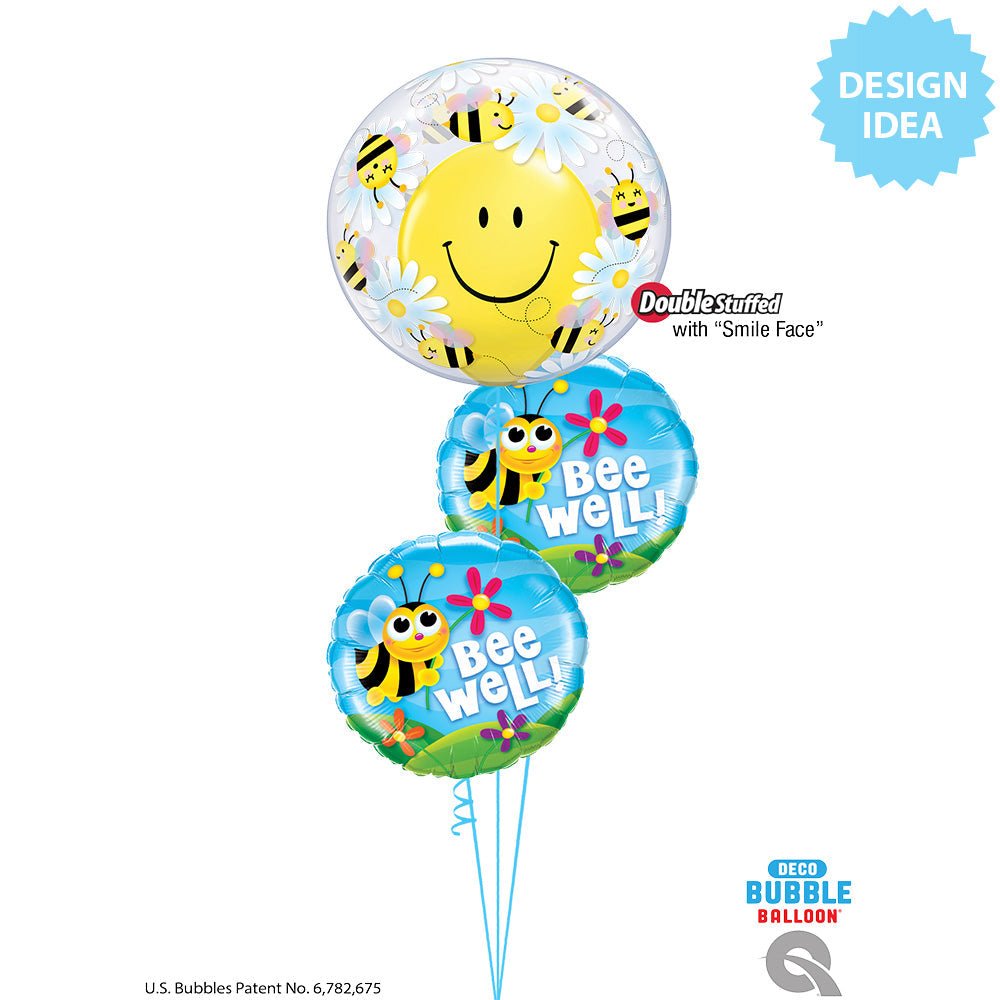 Bubble Balloon Sweet Bees & Daisies