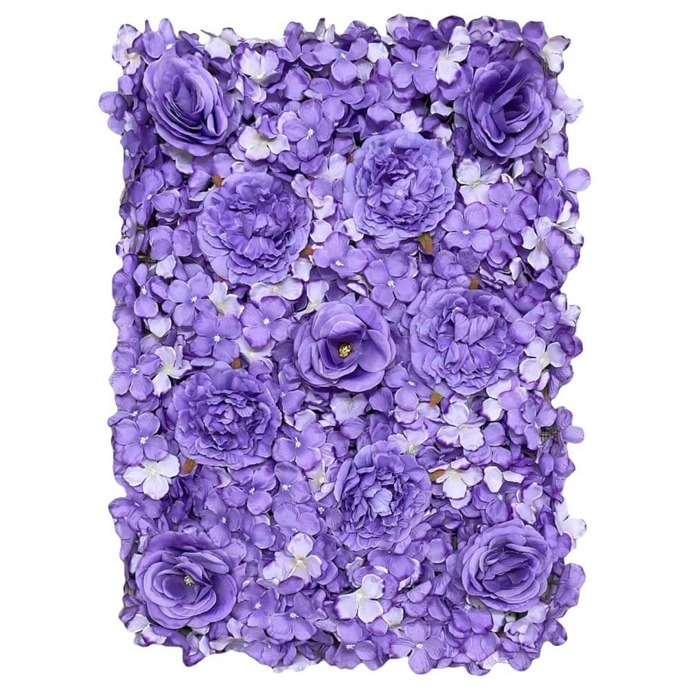 Artificial Flower Panel Lavender