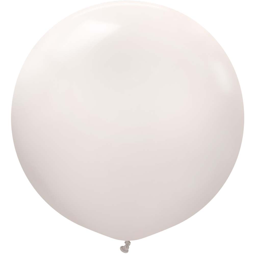 Latex Balloons 24 Inch Kalisan Retro White Sand