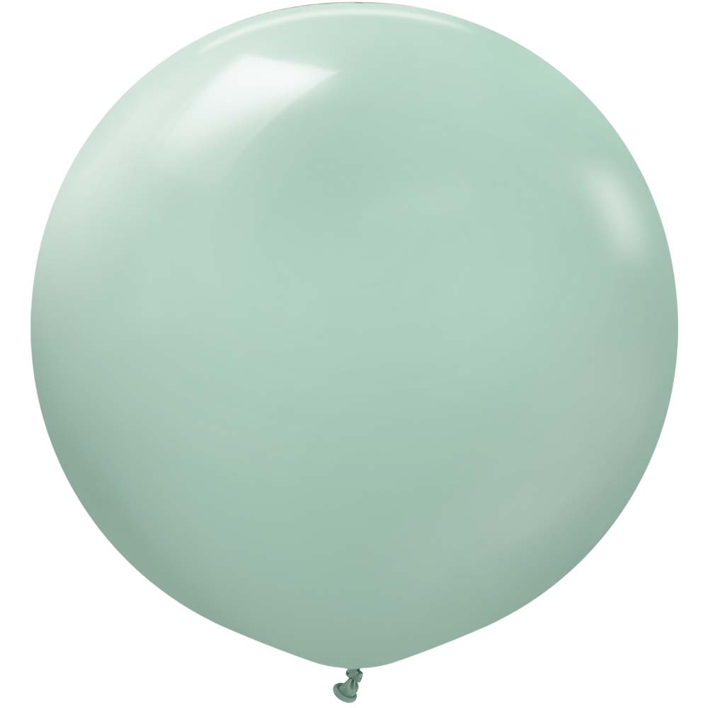 Latex Balloons 24 Inch Kalisan Retro Winter Green