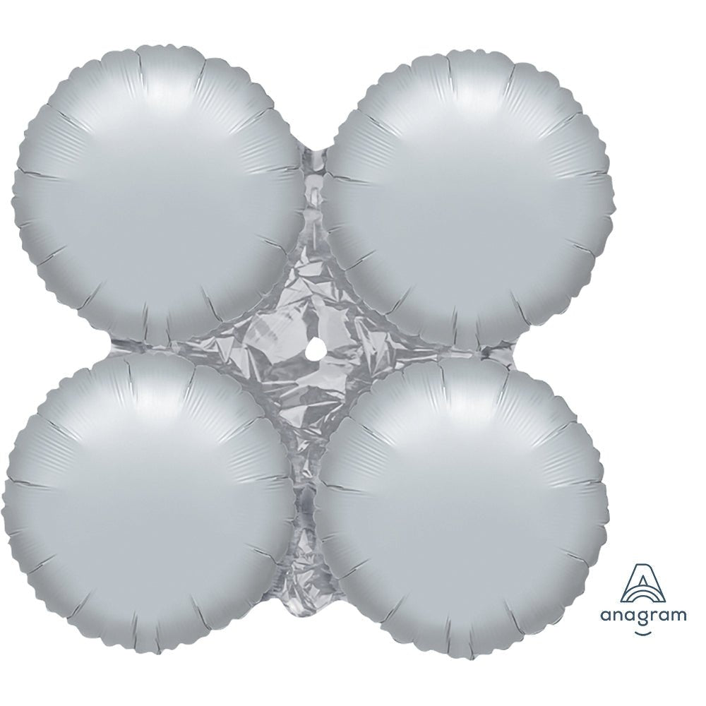 Foil Balloon MagicArch Large Metallic Silver