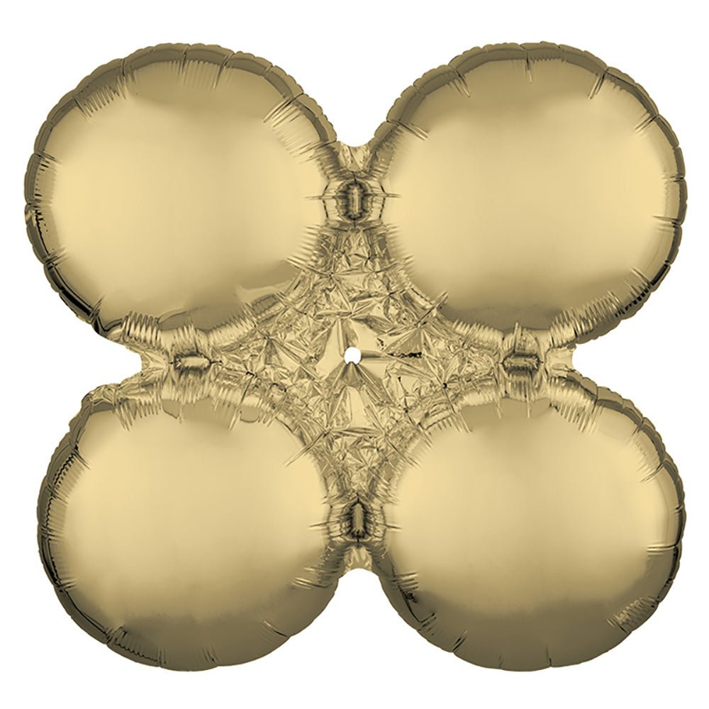 Foil Balloon MagicArch Large White Gold
