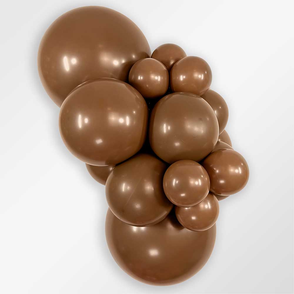 Latex Balloons 18 Inch Sempertex Deluxe Coffee