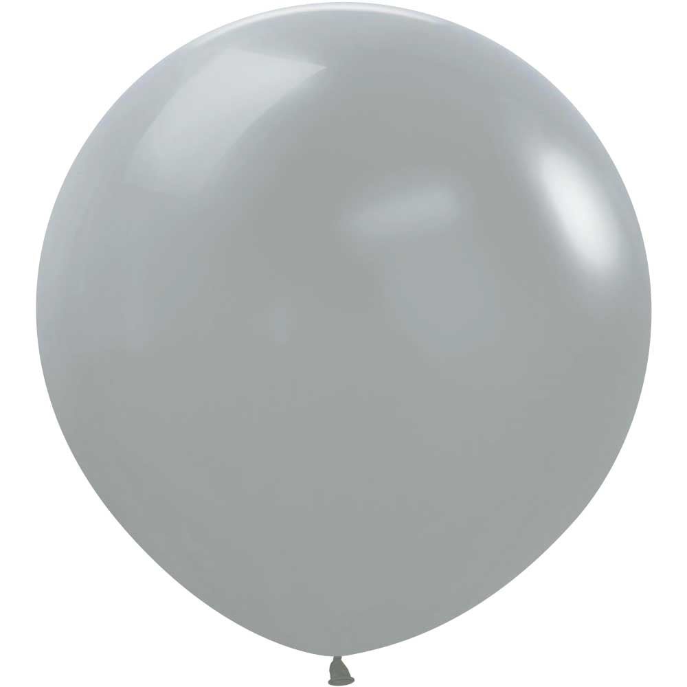 Latex Balloons 24 Inch Sempertex Deluxe Grey