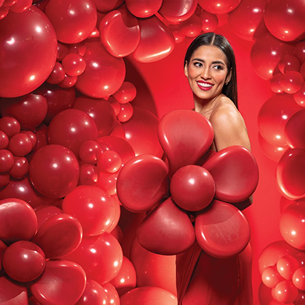 24 Inch Latex Balloons Deluxe Imperial Red
