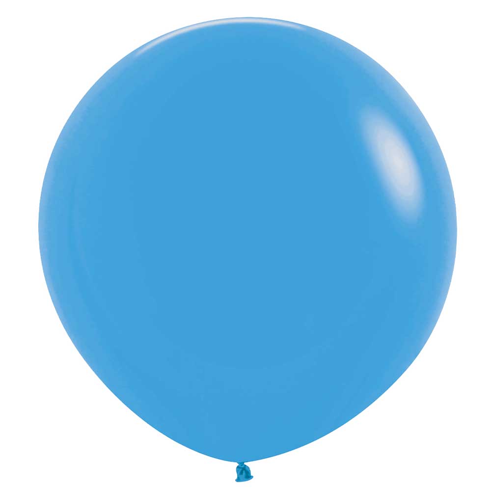 Latex Balloons Neon Blue 24 Inch
