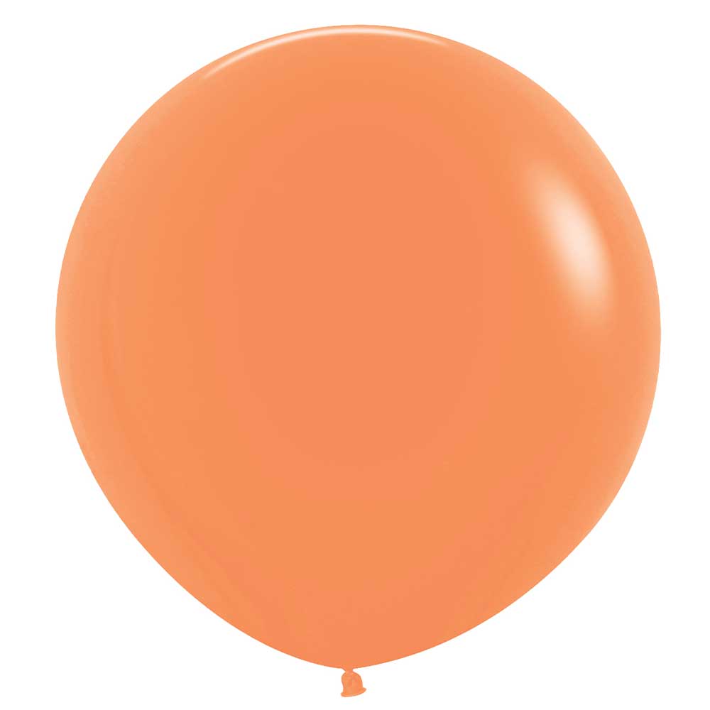 Latex Balloons Neon Orange 24 Inch