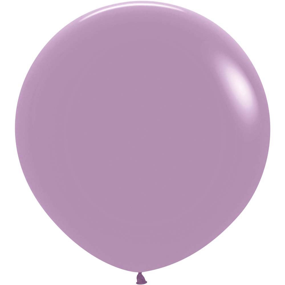 24 Inch Latex Balloons Pastel Dusk Lavender