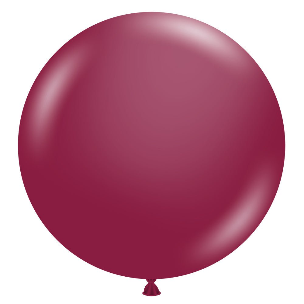 Latex Balloons 24 Inch TUFTEX Sangria