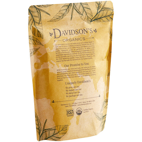 Davidson's Organic Moroccan Green with Mint Loose Leaf Tea 1 lb.