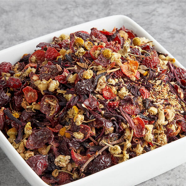 Davidson's Organic Berry Essence Herbal Loose Leaf Tea 1 lb.