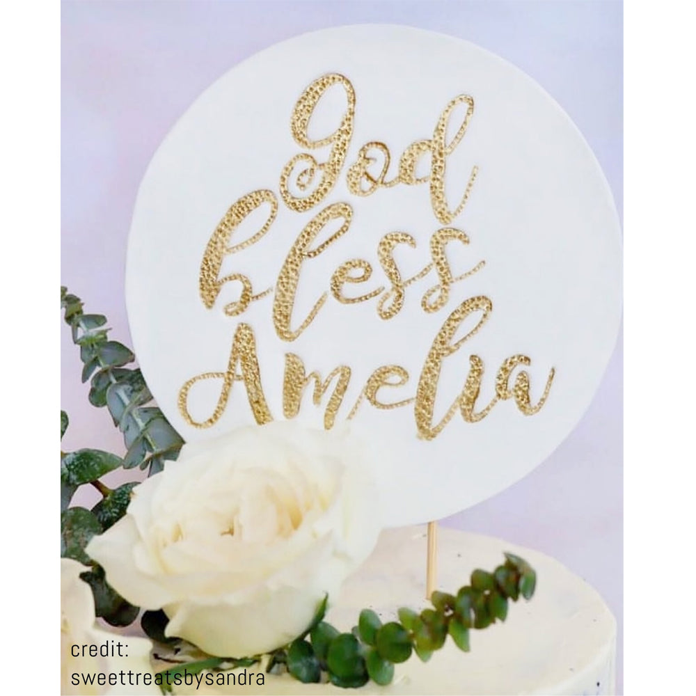 Sweet Stamp Set of Elegant Upper & Lower Case Letters