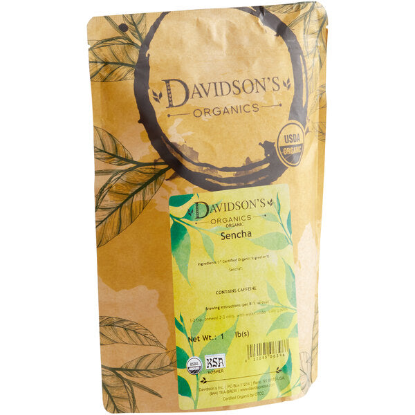 Davidson's Organic Sencha Loose Leaf Tea 1 lb.