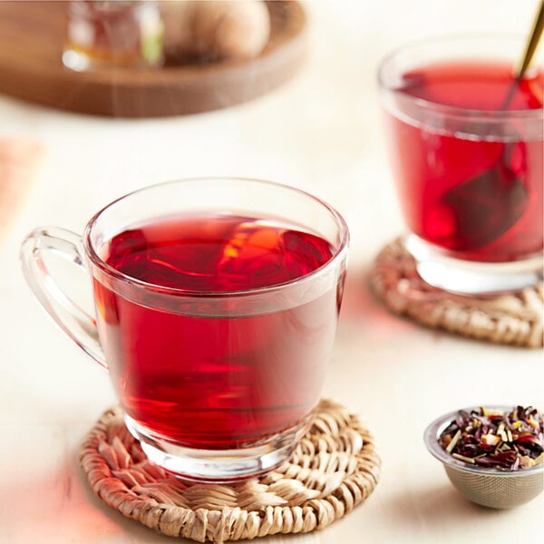 Davidson's Organic Te De Hibiscus Herbal Loose Leaf Tea 1 lb.