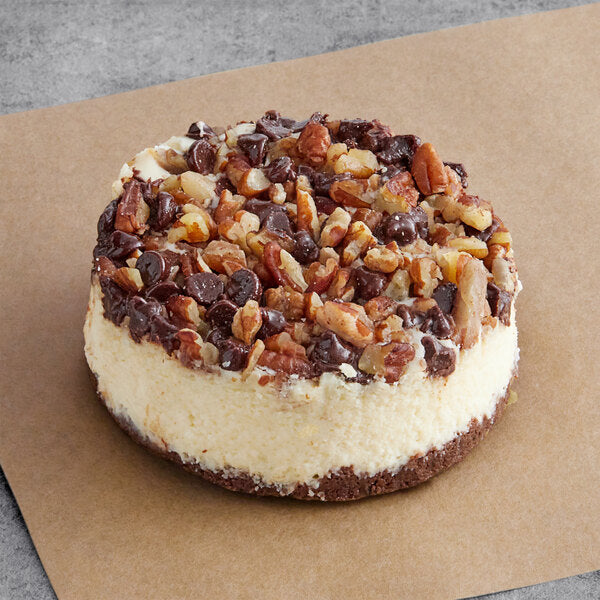 David's Cookies Single-Serve Turtle Cheesecake 4.4 oz. - 18/Case
