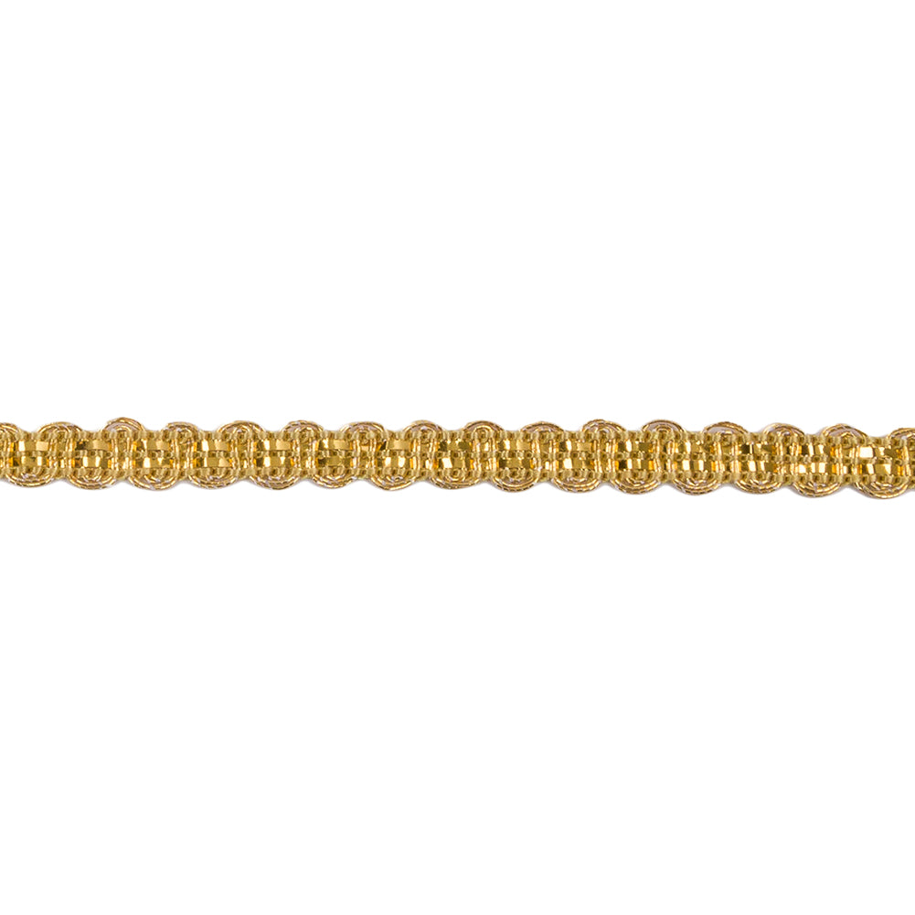 1/4" Gold Metallic Braid