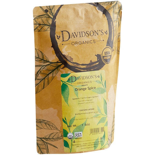 Davidson's Organic Orange Spice Loose Leaf Tea 1 lb.